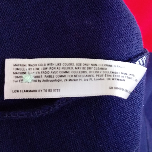 New w/tags Allihop Anthropologie Colorblock Striped Dress - Picture 10 of 12